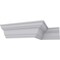 Ekena Millwork 3 1/2"H x 3 1/8"P x 4 3/4"F x 94 1/2"L Queenstown Traditional Smooth Crown Moulding MLD03X03X04QU - alternate 7